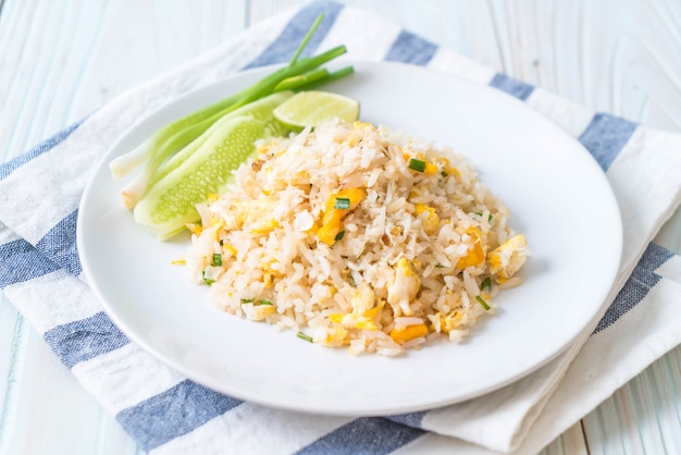 Arroz Frito com Caranguejo