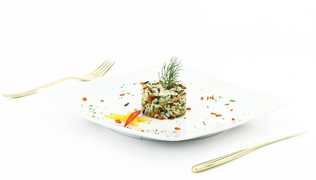 Arroz con verduras