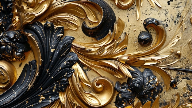 Art Nouveau-Goldmuster
