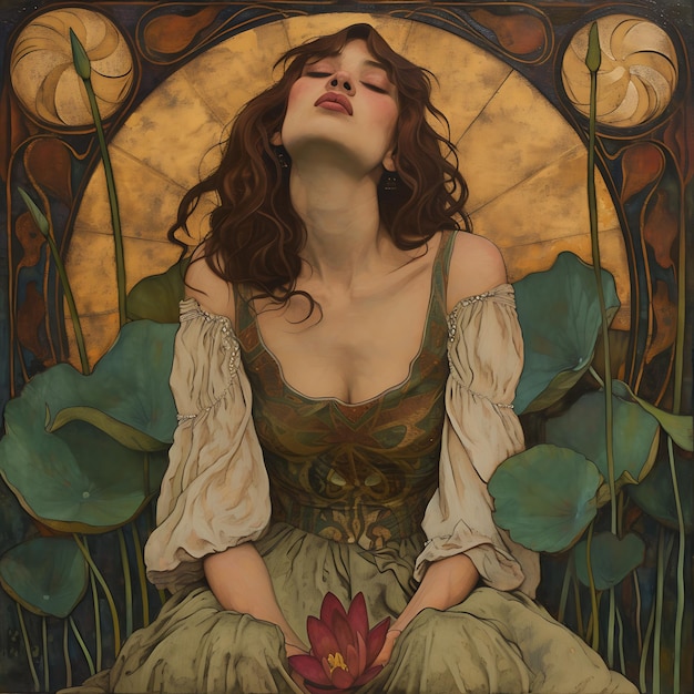 Art Nouveau Schönheit