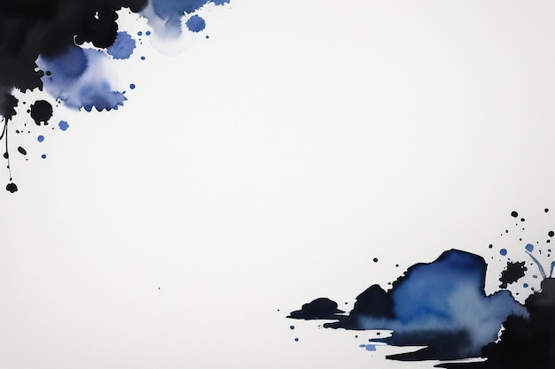 Arte abstracto acuarela china arte de fondo textura colorida diseño simple pintura de lavado de tinta