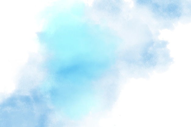 Arte abstracto azul acuarela fondo en tonos pastel