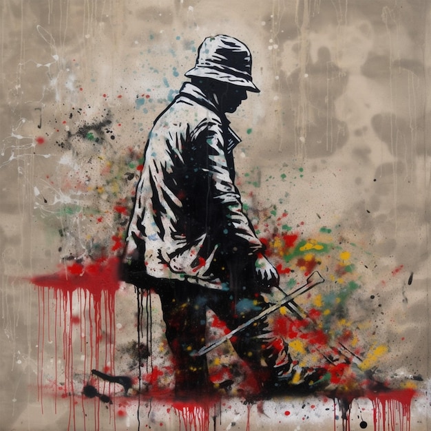 Arte abstracto de Banksy