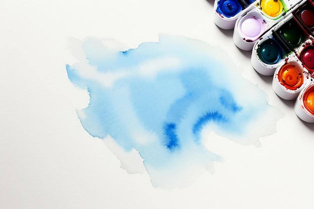 Foto arte abstracto chino acuarela arte fondo colorido textura diseño simple tinta lavado pintura