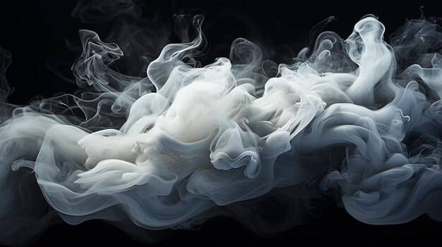 Foto arte abstracto de humo