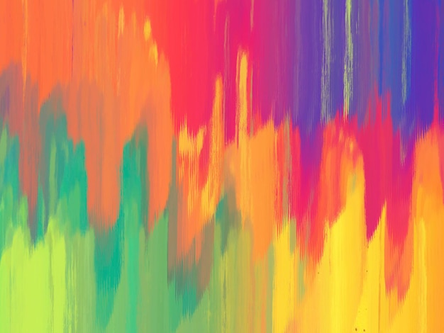Arte abstracto línea de fondo pincel colorido