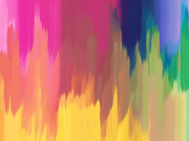 Arte abstracto línea de fondo pincel colorido