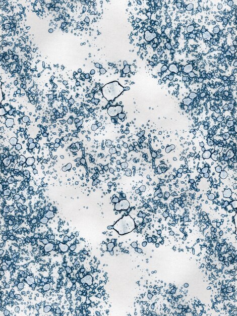 Arte abstracto moderno acuarela azul y tinta de alcohol fondo y textura