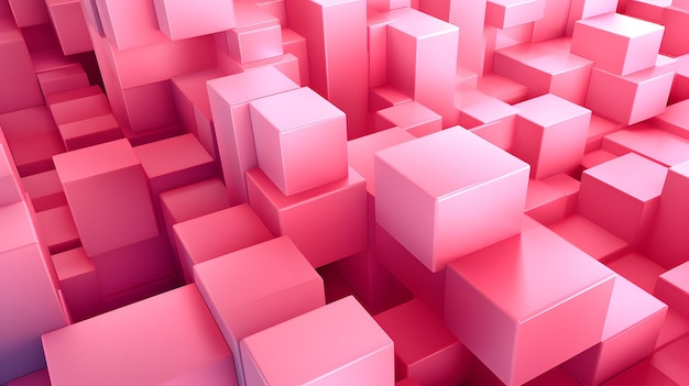 Arte abstracto del papel pintado del diseño del fondo rosado