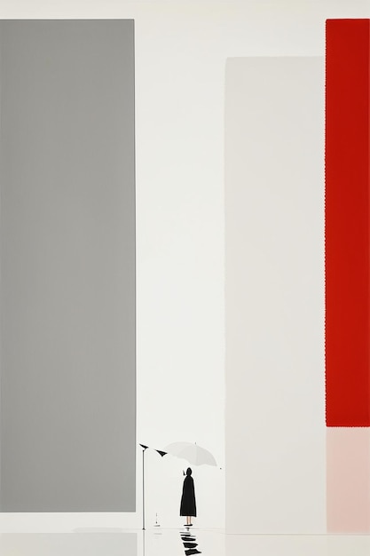 Foto arte abstracto pensamiento creativo pintura simple tinta acuarela fondo de papel tapiz simple en blanco