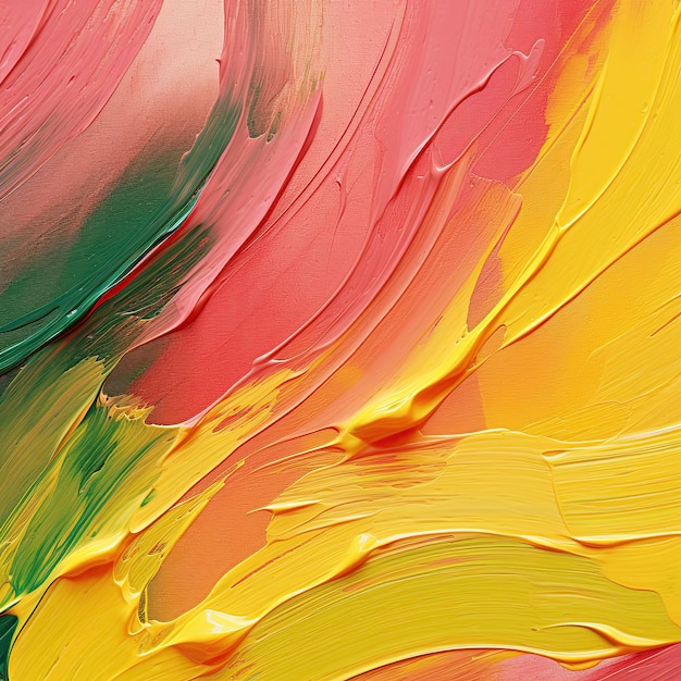 Arte abstrata acrílica em cores pastel manchas manchas traços de pintura