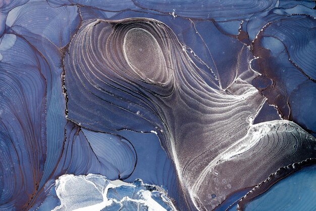 Arte abstrata de tinta de mármore a partir de pintura original exemplar fundo abstrato