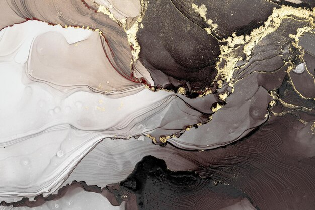 Arte abstrata de tinta de mármore a partir de pintura original exemplar fundo abstrato