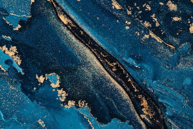 Arte abstrata de tinta de mármore a partir de pintura original exemplar fundo abstrato