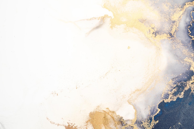 Foto arte abstrata de tinta de mármore de pintura original requintada para fundo abstrato