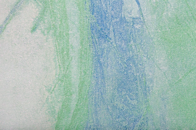 Arte abstrata fundo verde e azul cor