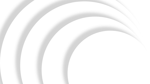 Arte de corte de papel fondo abstracto blanco diseño moderno minimalista para presentaciones de negocios