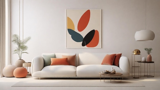 Foto arte de decoração minimalista