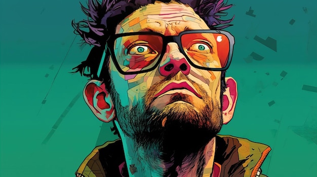 Arte de Jamie Hewlett e Alan Martin Depressão e Ansiedade Heavy Burden