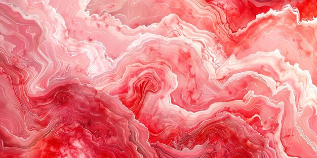 Arte de mármore de cor rosa suave e vibrante um fundo de produto ou um fundo de banner para texto ou publicidade de produto IA geradora