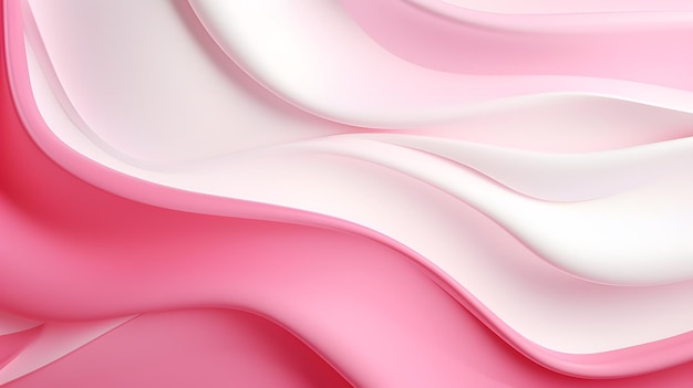 Arte de papel de parede de design de fundo rosa abstrato