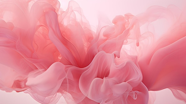 Arte de papel de parede de design de fundo rosa abstrato