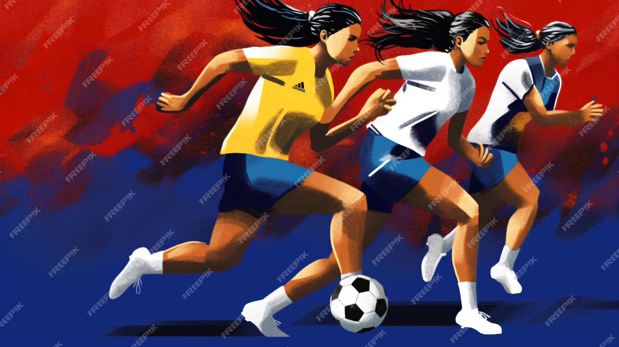 Futebol Feminino é Arte