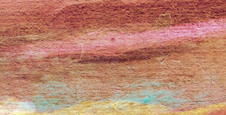 Foto arte decorativa intemporal de mármore com detalhes intrincados