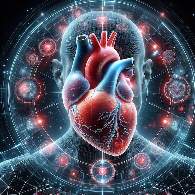 Arte digital del corazón humano 41