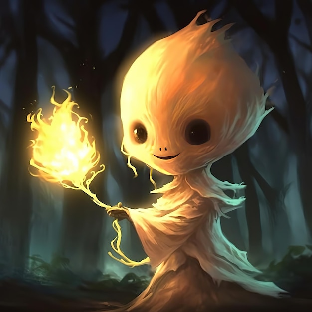 Arte digital de Willo the Wisp