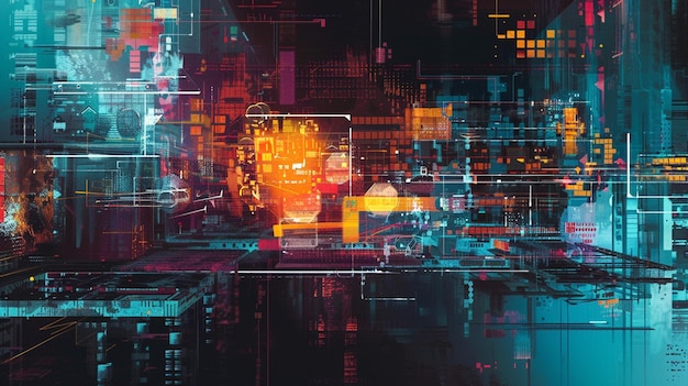 arte digital seleccionado para el