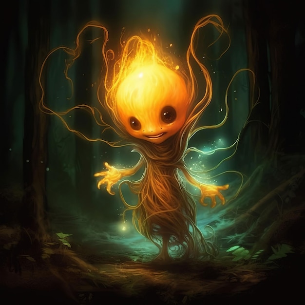 Arte digital de Willo the Wisp