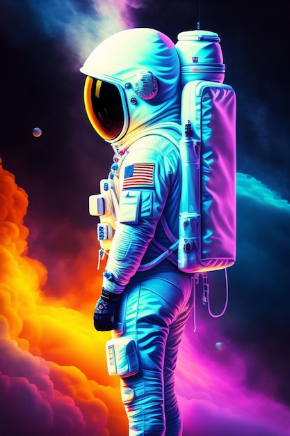 arte do astronauta