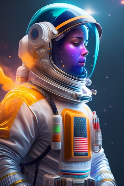 arte do astronauta