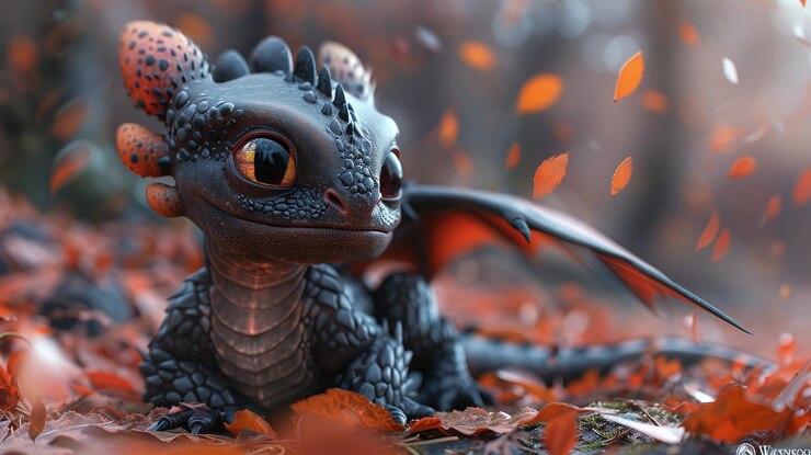 Foto arte do dragão