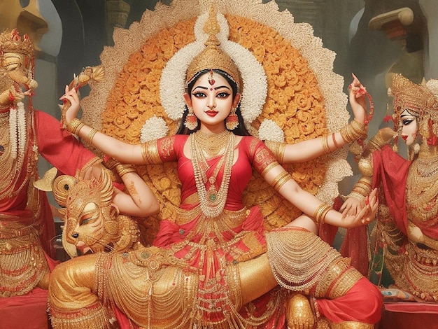 Arte de Durga puja