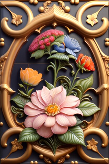 Arte floral vintage