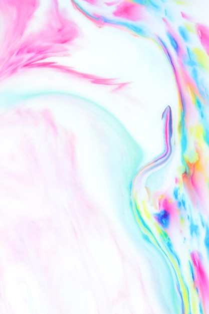 Arte fluida Fundo colorido criativo com ondas pintadas abstratas Fundo de efeito de mármore abstrato