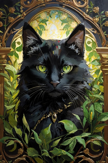 Arte del gato negro