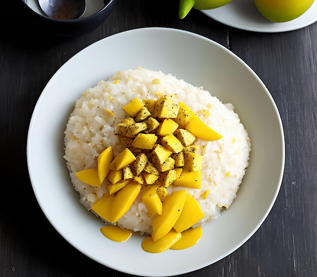 Arte generativa Mango Sticky Rice por IA