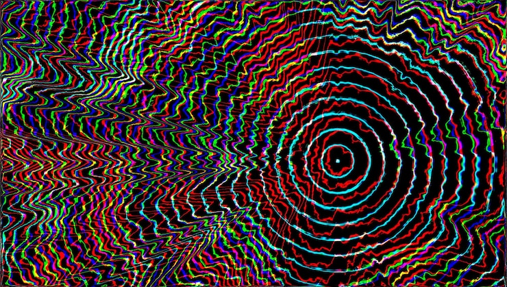 Foto arte geométrico abstracto