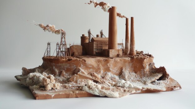 arte industrial en miniatura