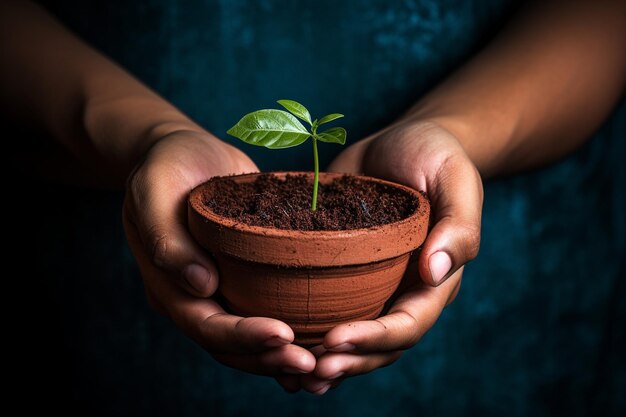 El arte de la jardinería tendiendo a nuevos comienzos