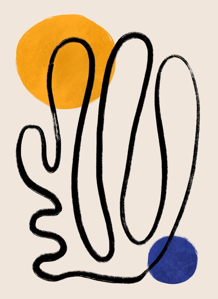 Foto arte moderno abstracto pintado a mano