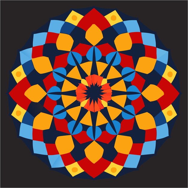 Arte en mosaico Títulos de artesanía en formato EPS