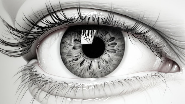 Arte ocular hiper-realista