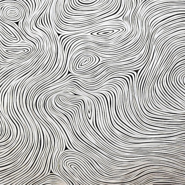 Arte Op Abstracto Formas orgánicas que fluyen con retratos de papel tapiz ilusorios