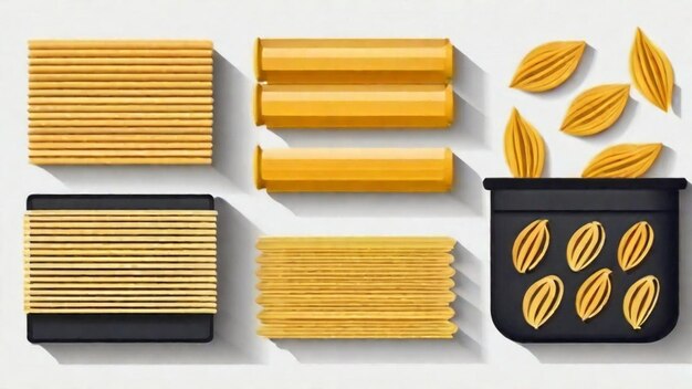 Foto el arte de la pasta