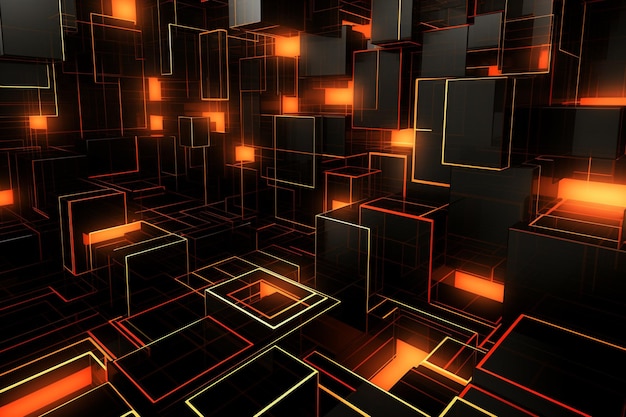 Arte de relieve dinámico esculpiendo el futuro a través de las realidades RTX Elegancia futurista en movimiento Dinámico