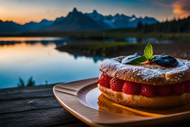 Foto el arte de los sabores explorando la comida desde todos los ángulos la ia generó la mejor foto